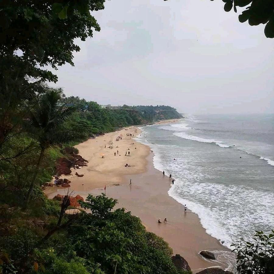 Oceanic Beach Residency Varkala Exterior foto